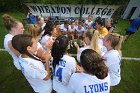 WSoc vs RWU  Wheaton College Women’s Soccer vs Roger Williams University. - Photo By: KEITH NORDSTROM